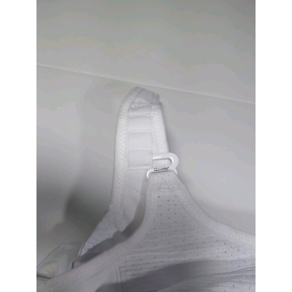 Glamorise Sport Bra 46B White Support Adjustable Strap No Wire/Padding - Picture 2 of 9